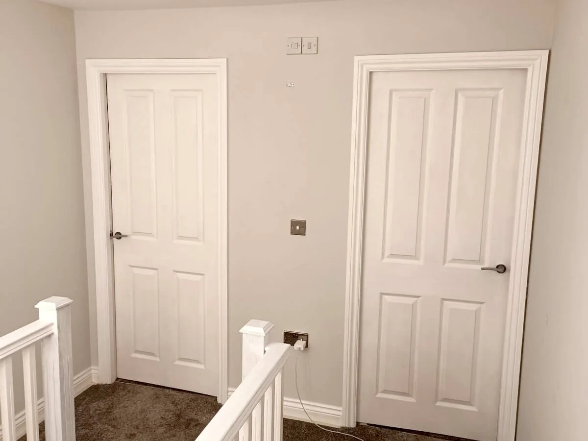 hallway doors staircase painted sunderland foxglove decor