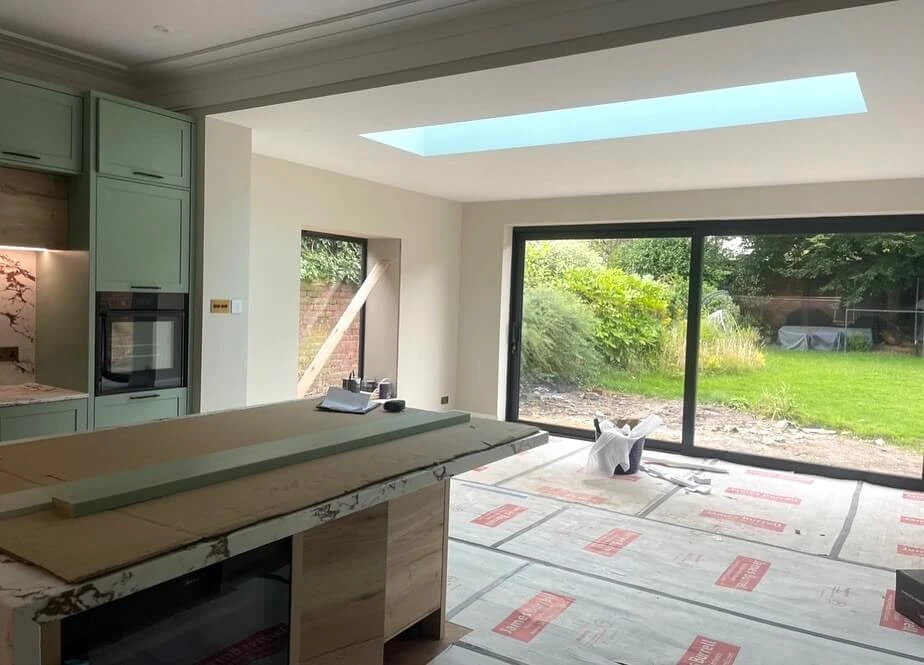 open-plan-dining-room-before-painting-sunderland-foxglove-decor open plan dining room before painting sunderland foxglove decor